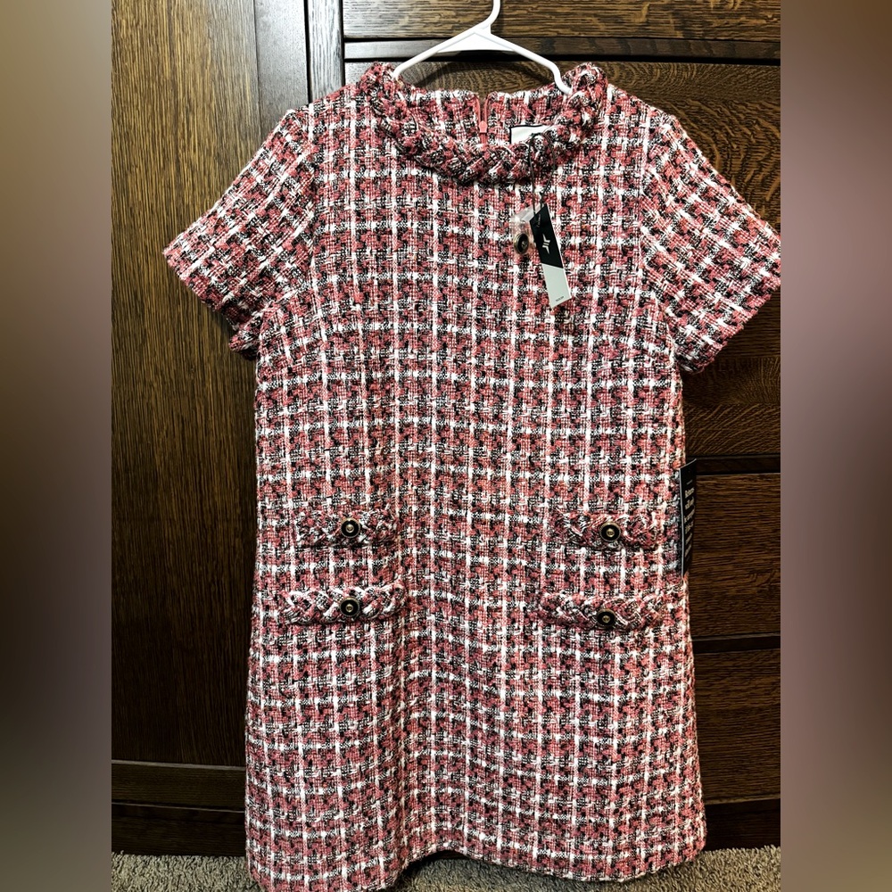 NWT Tuckernuck Jackie Magnolia Tweed Dress L
